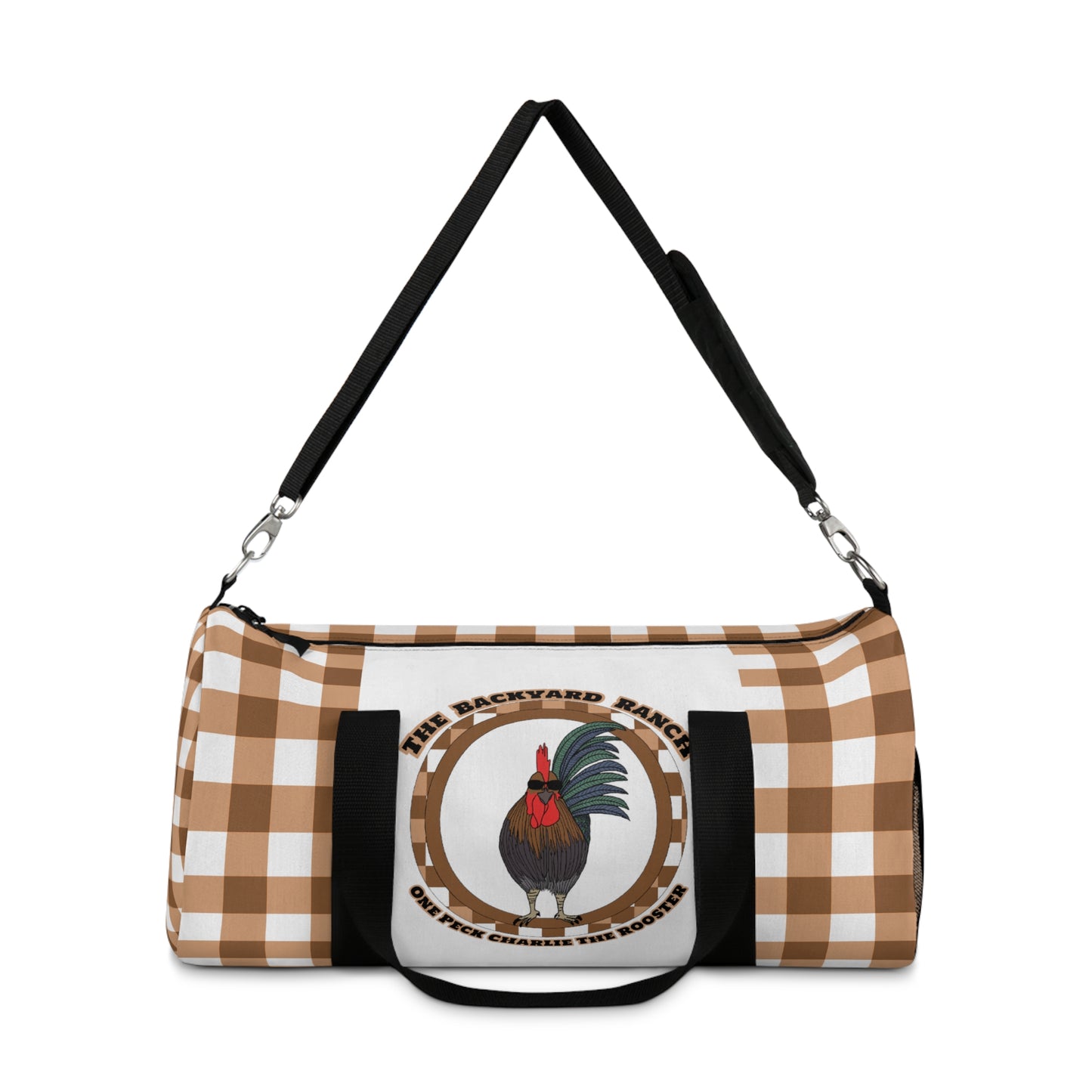 One Peck Charlie The Rooster Duffel Bag