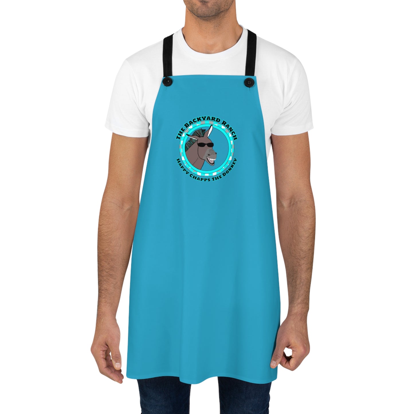 Happy Chapps The Donkey The Pig  Apron