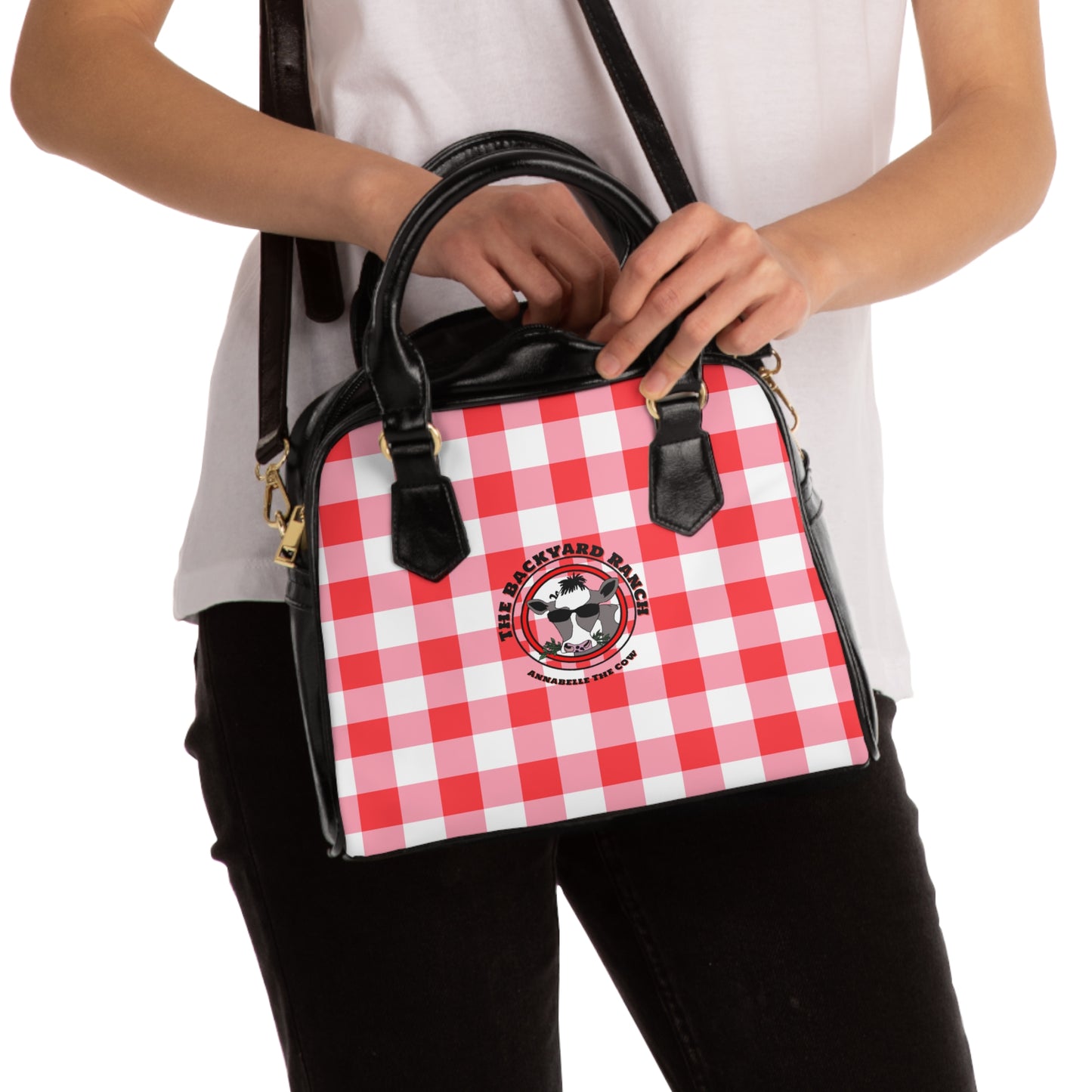 Annabelle The Cow Shoulder Handbag