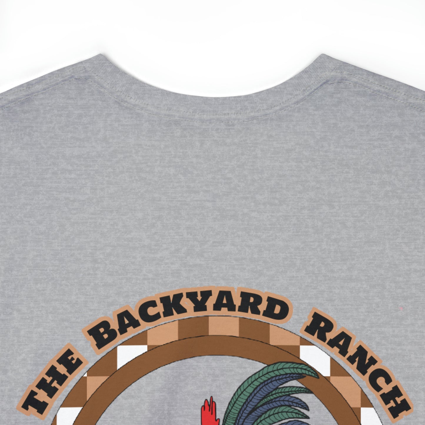 One Peck Charlie The Rooster Unisex Heavy Cotton Tee