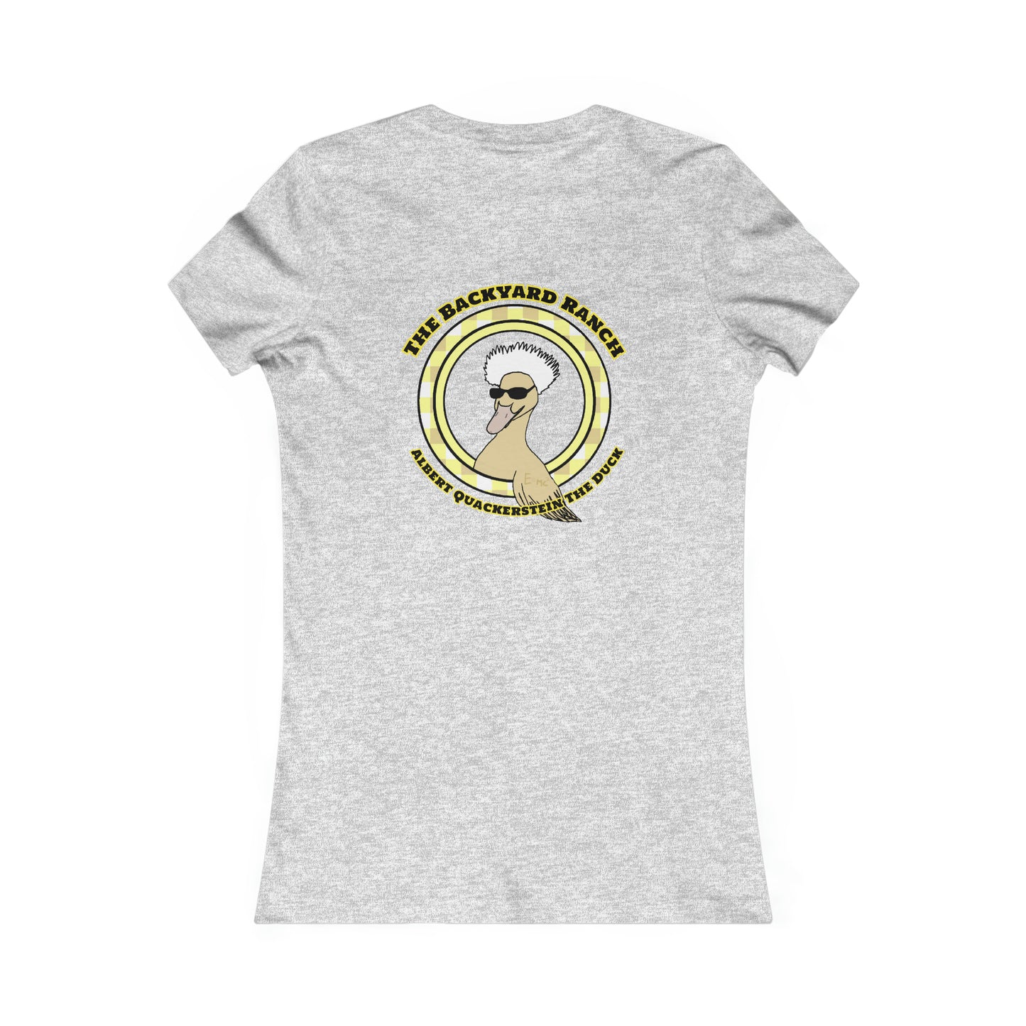 Albert Quackerstein The Duck  Women's Favorite Tee