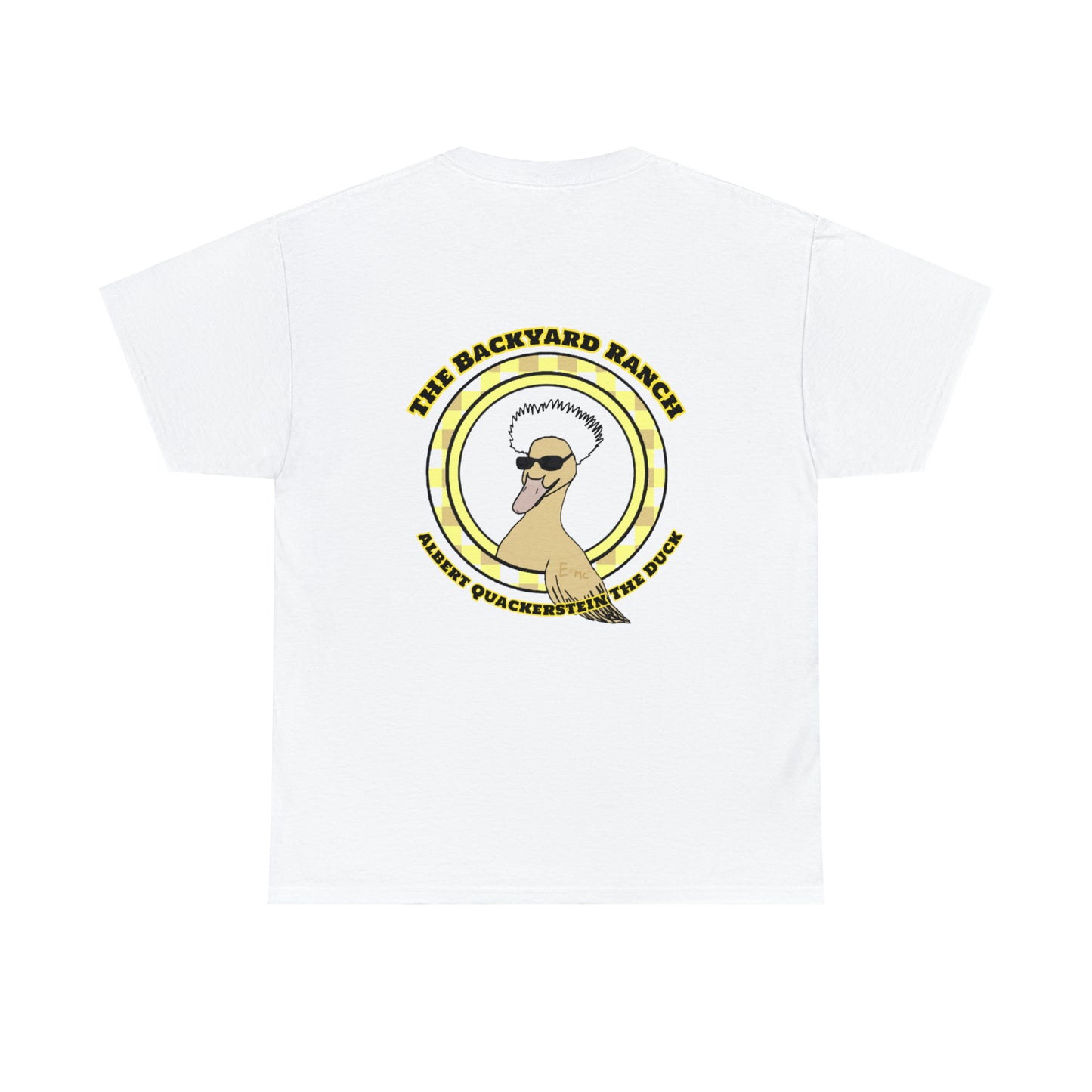 Albert Quackerstein The Duck Unisex Heavy Cotton Tee