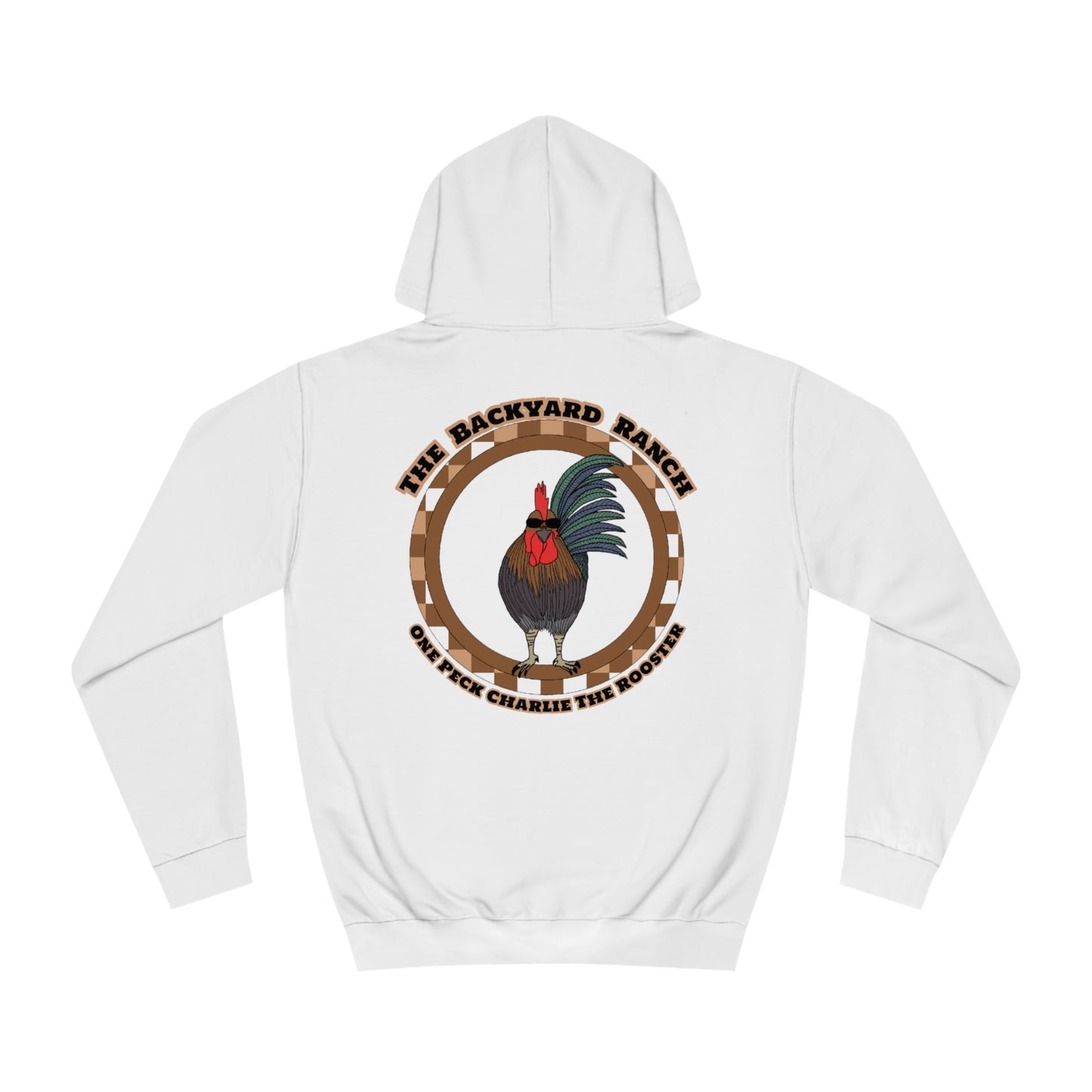 One Peck Charlie The Rooster Unisex College Hoodie