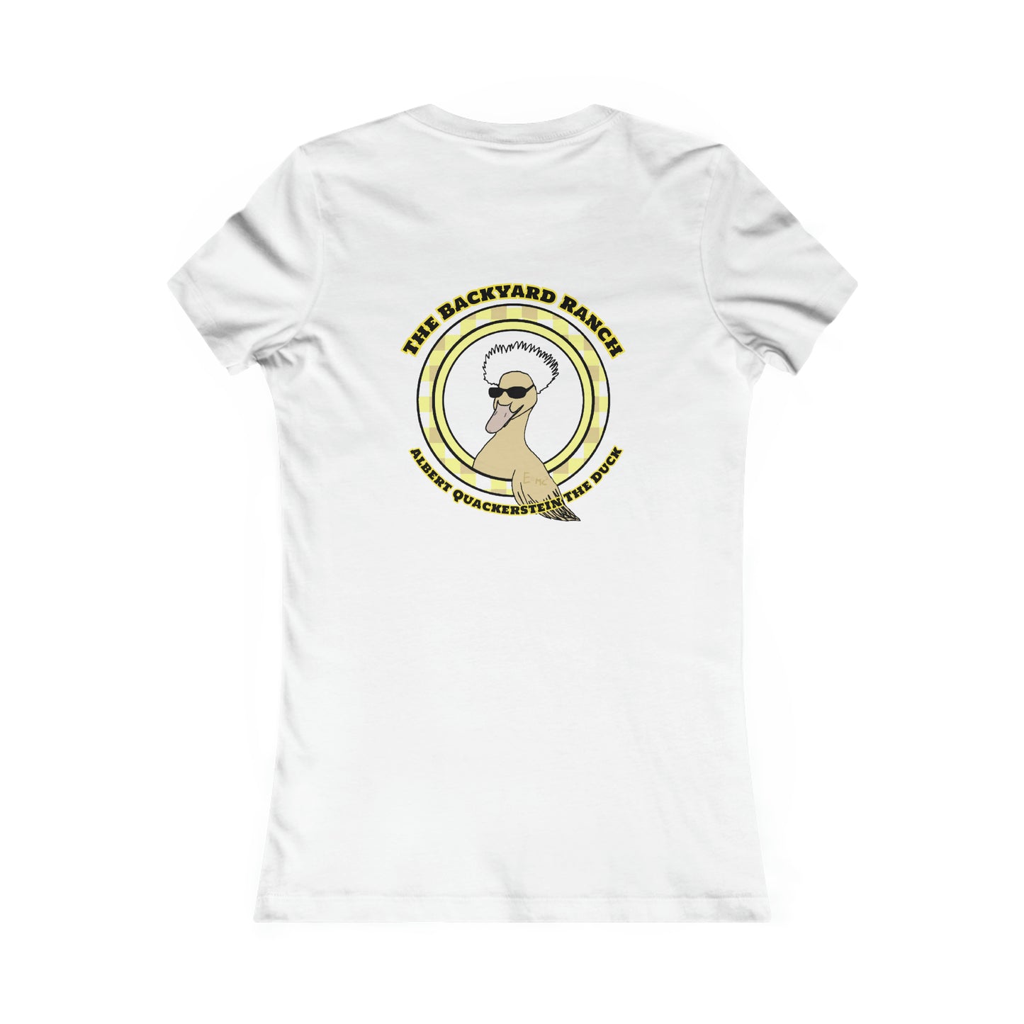 Albert Quackerstein The Duck  Women's Favorite Tee