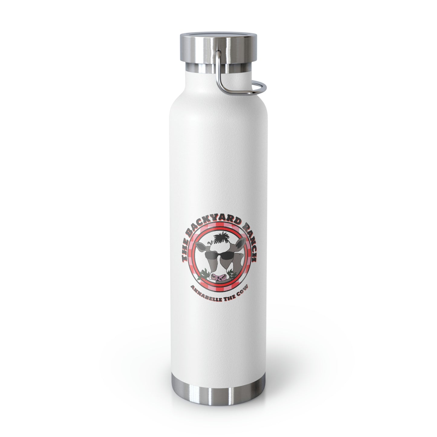 Annabelle The Cow  Copper Vacuum Insulated Bottle, 22oz