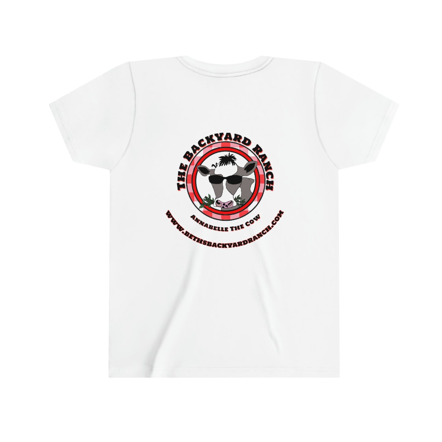 Annabelle The Cow Youth Short Sleeve Tee