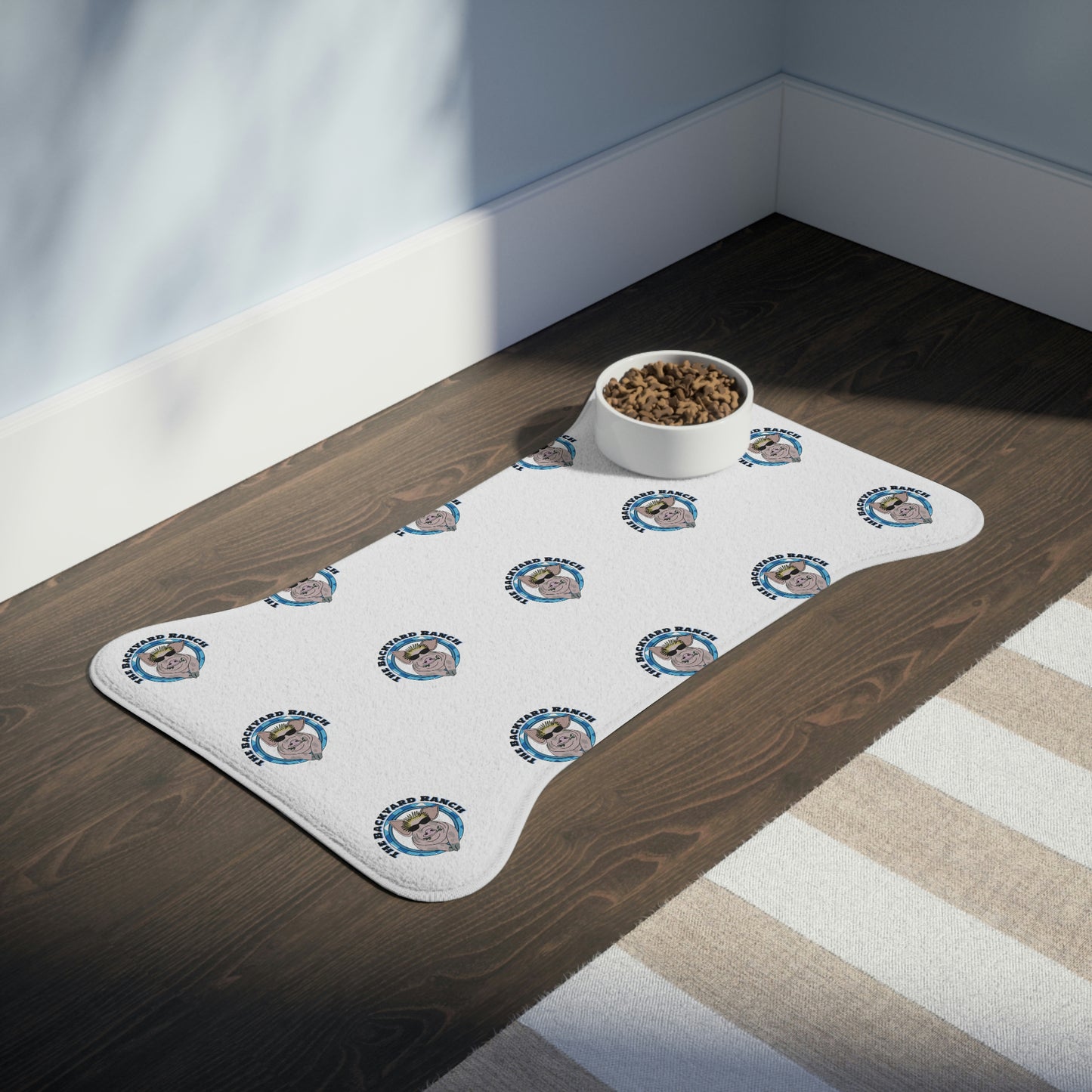 Corn Dough The Pig  Pet Feeding Mats