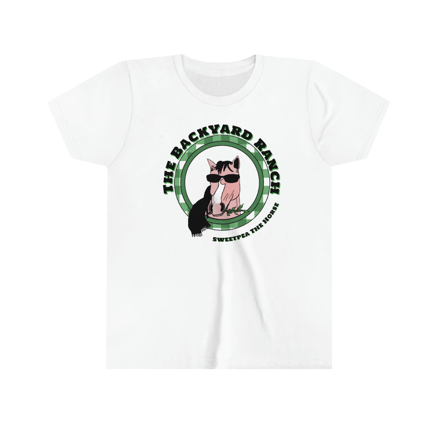 Sweet Pea The Horse  Youth Short Sleeve Tee