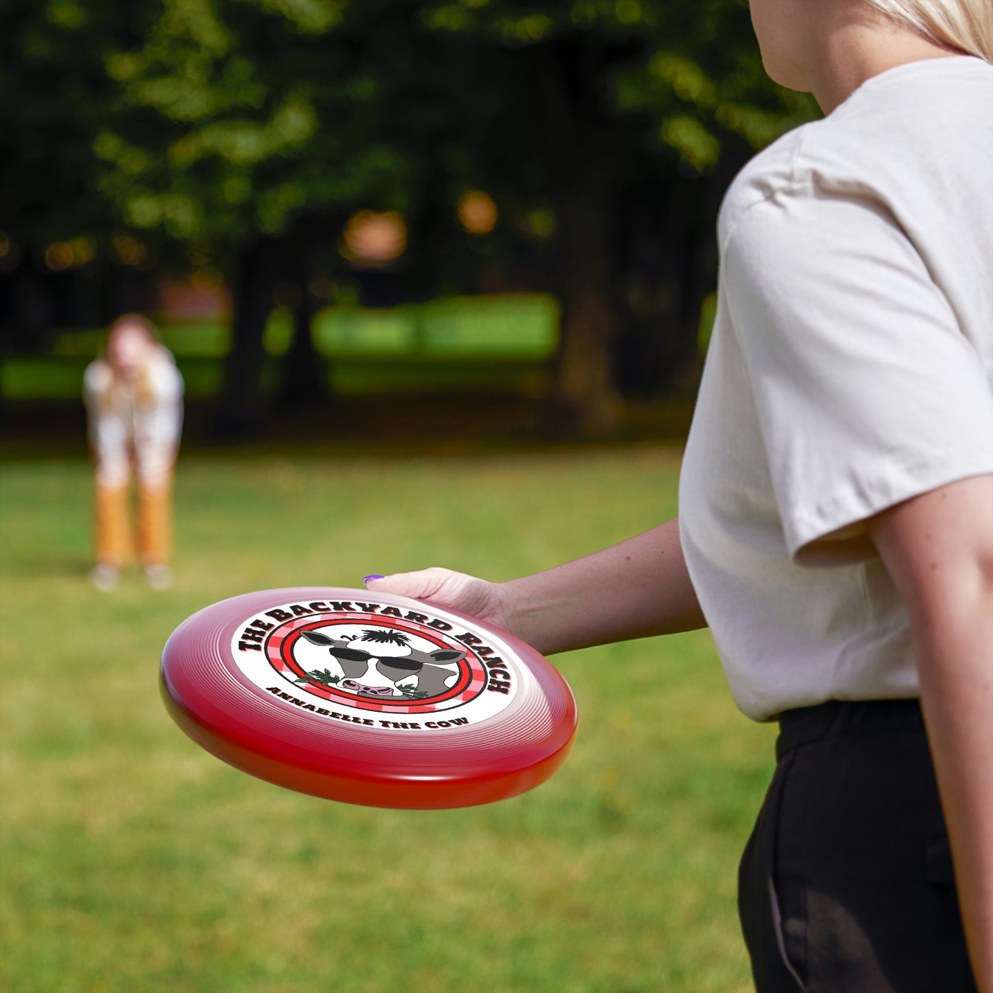 Annabelle The Cow Wham-O Frisbee