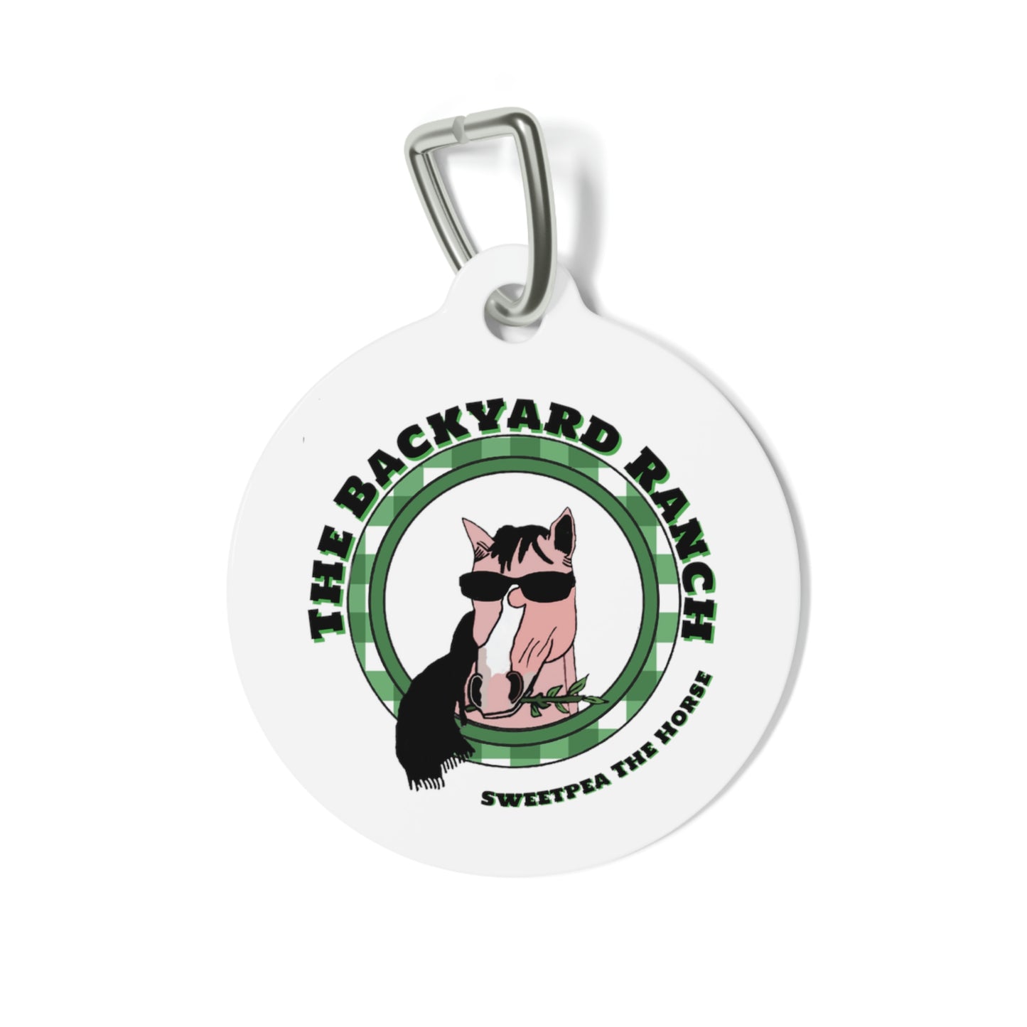 Sweet Pea The Horse Pet Tag