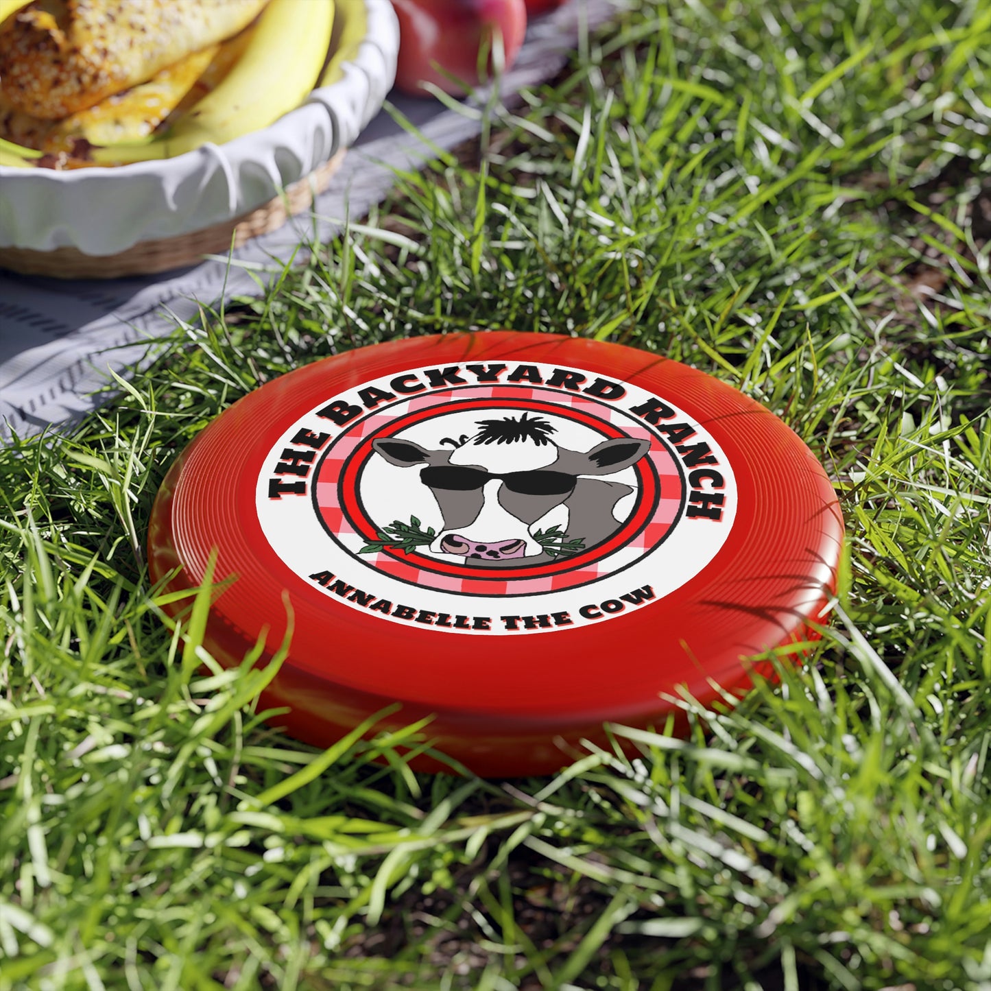 Annabelle The Cow Wham-O Frisbee