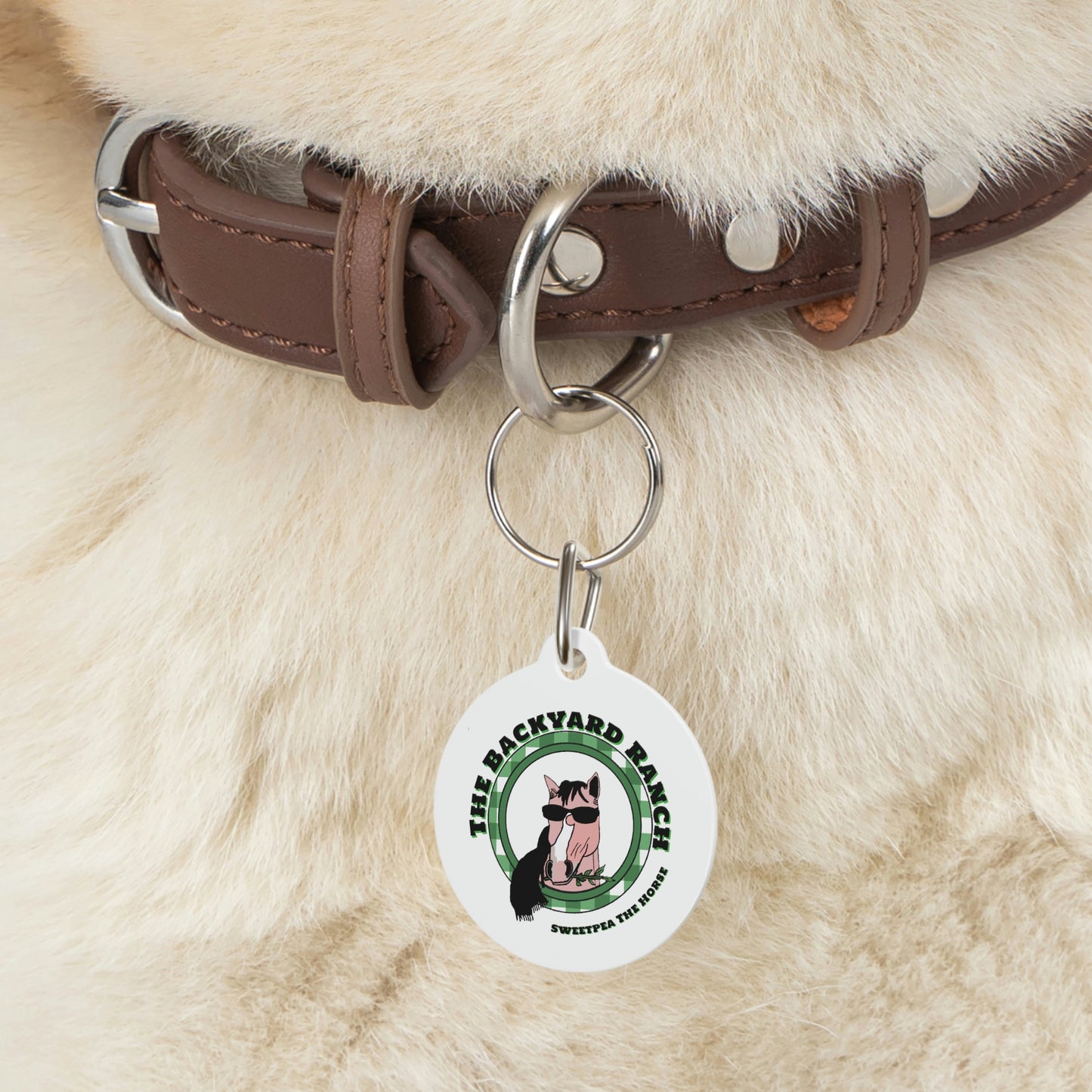 Sweet Pea The Horse Pet Tag