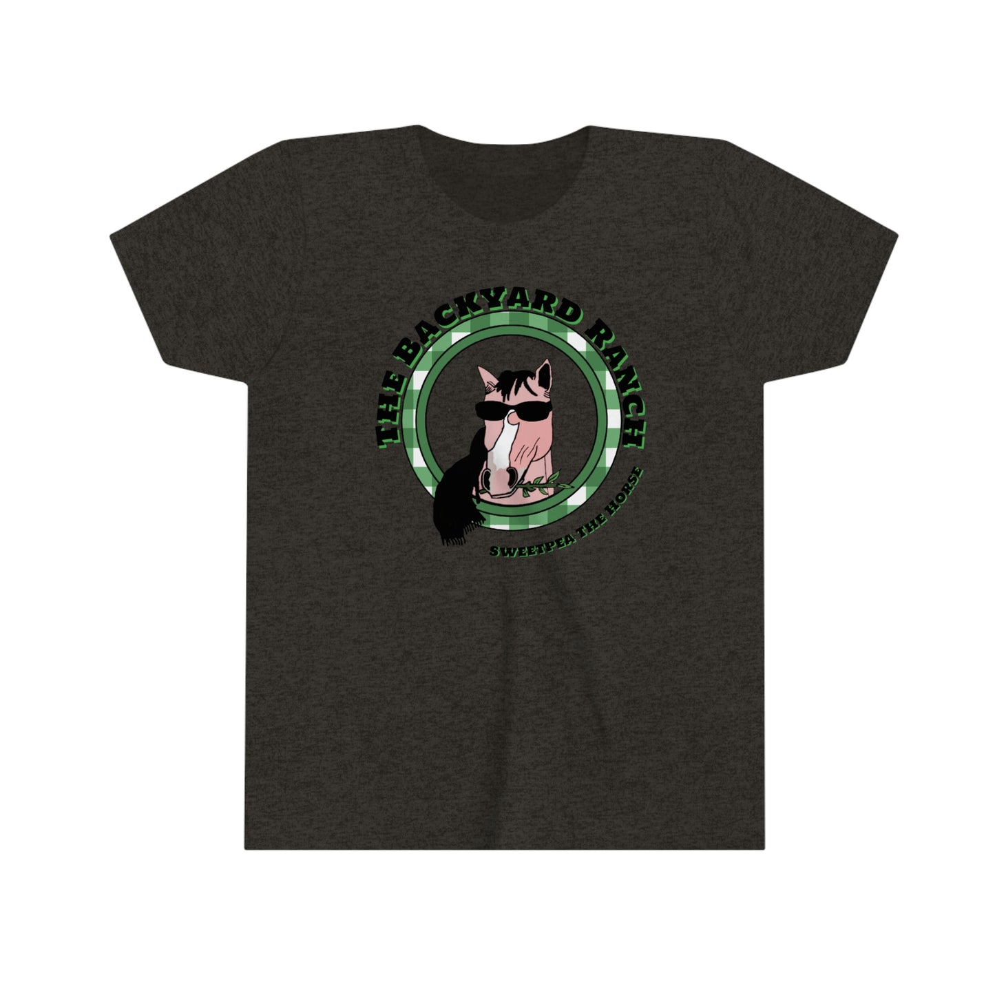 Sweet Pea The Horse  Youth Short Sleeve Tee