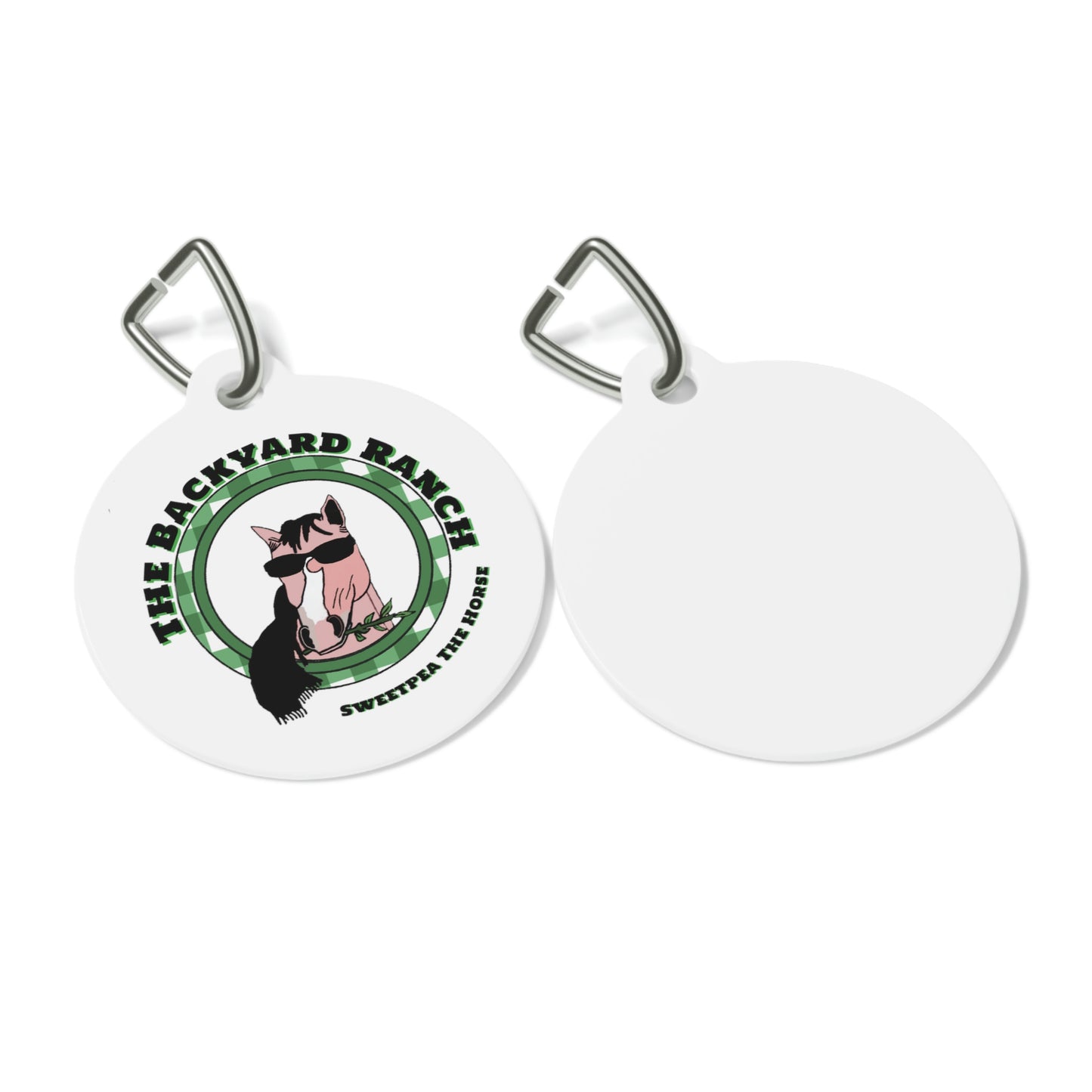 Sweet Pea The Horse Pet Tag