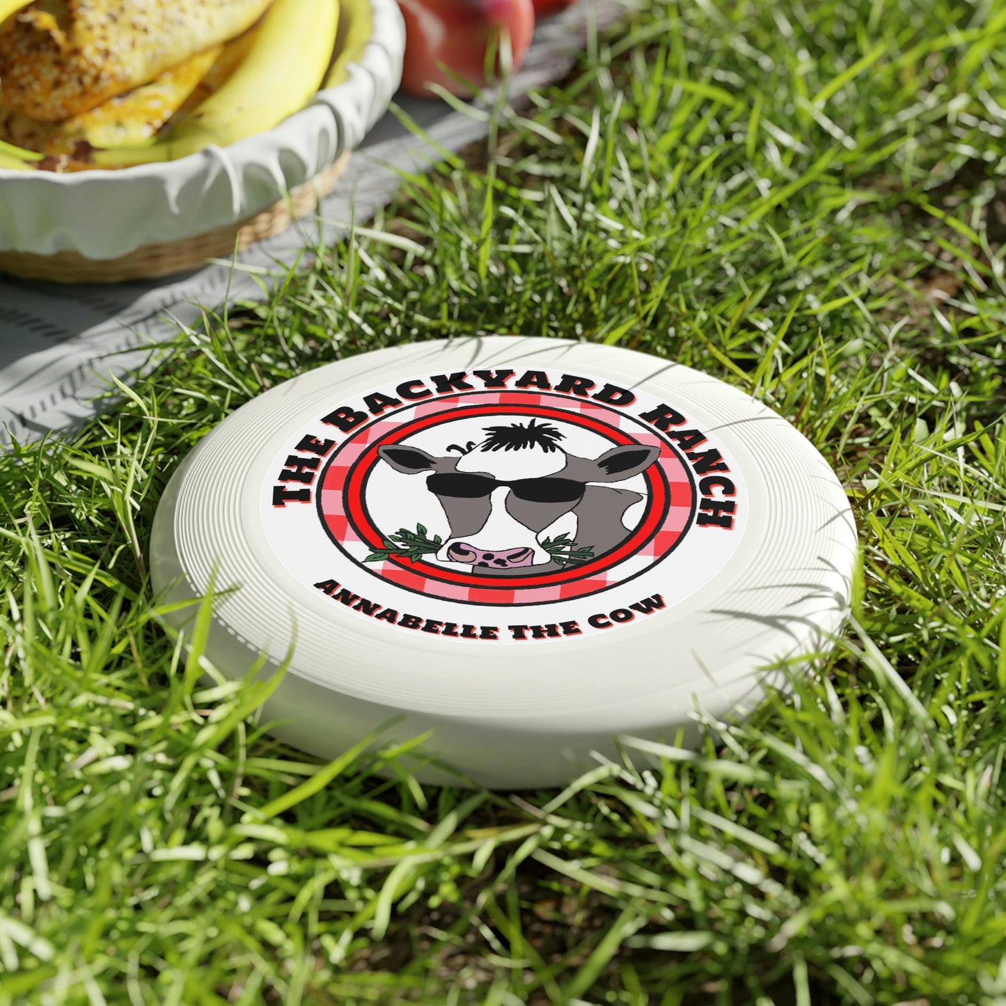 Annabelle The Cow Wham-O Frisbee