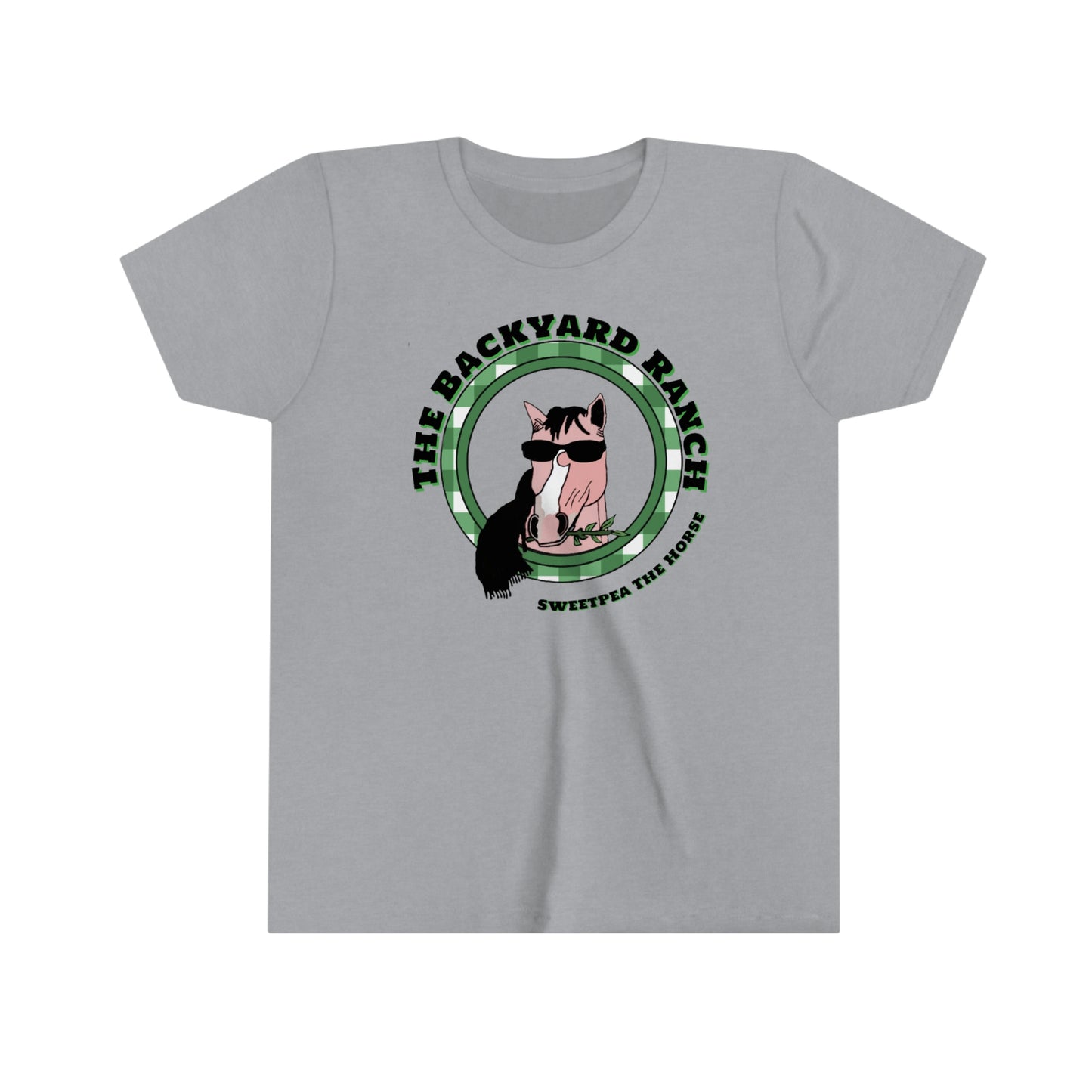 Sweet Pea The Horse  Youth Short Sleeve Tee