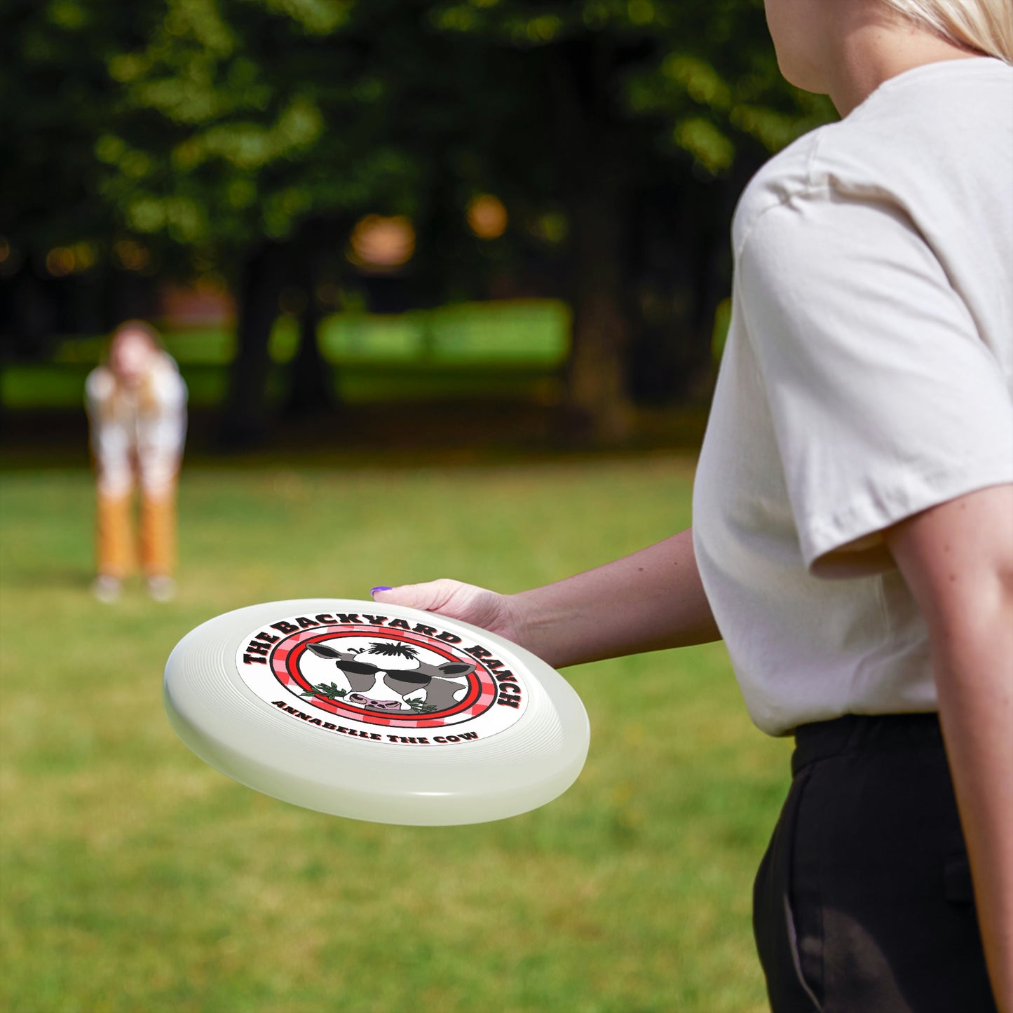 Annabelle The Cow Wham-O Frisbee